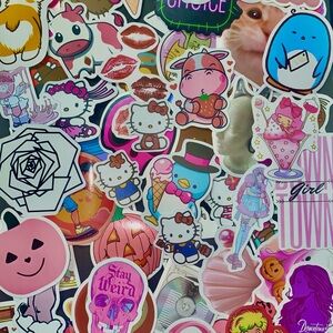 Colorful Sticker Collection
